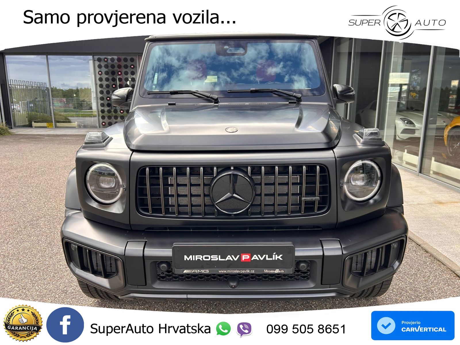 Mercedes AMG G 63 Long V8 (585 KS) 4MATIC 9G-TRONIC AMG SPEEDSHIFT TCT Superior LED+GR SJED+ACC