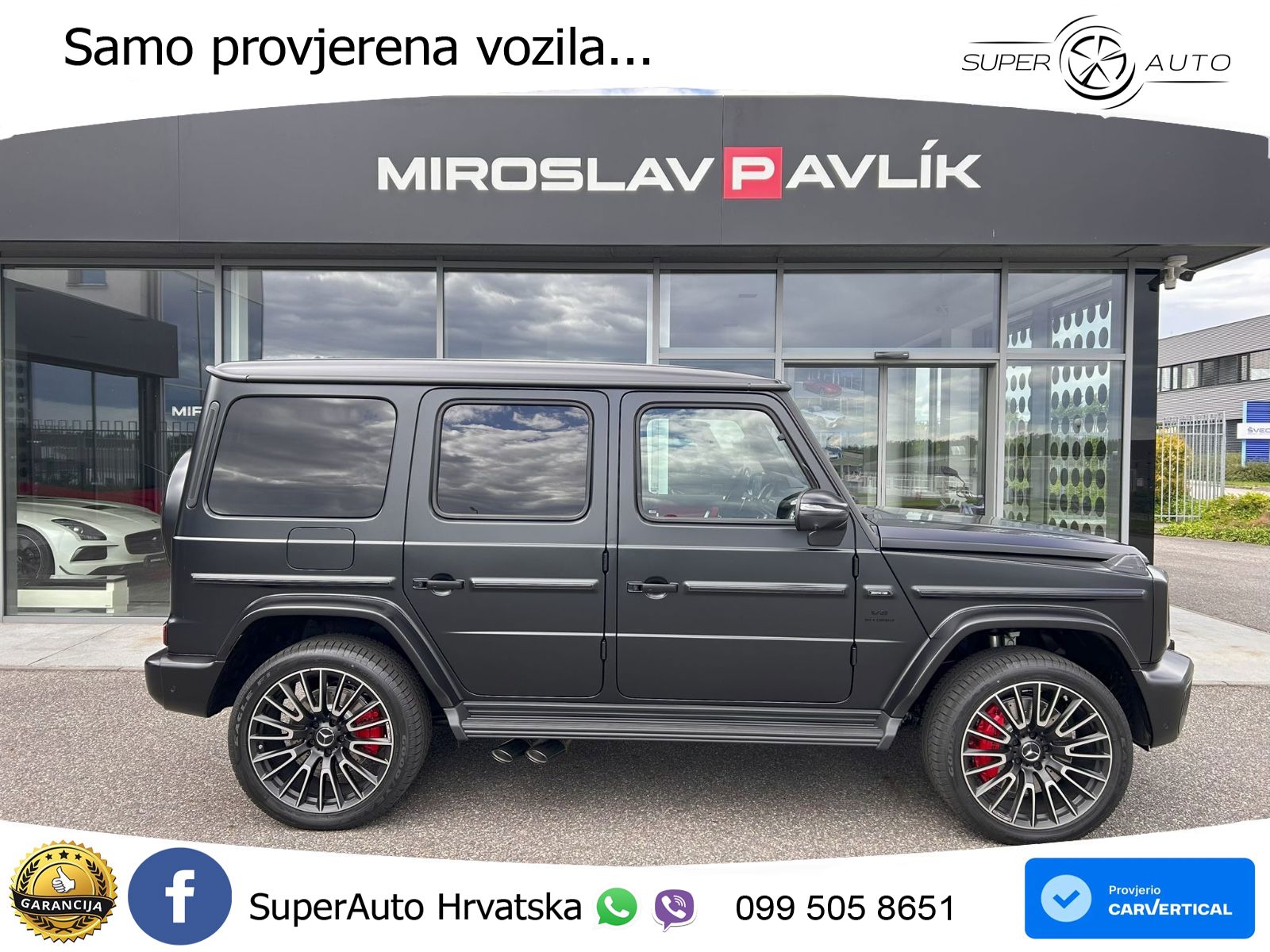 Mercedes AMG G 63 Long V8 (585 KS) 4MATIC 9G-TRONIC AMG SPEEDSHIFT TCT Superior LED+GR SJED+ACC