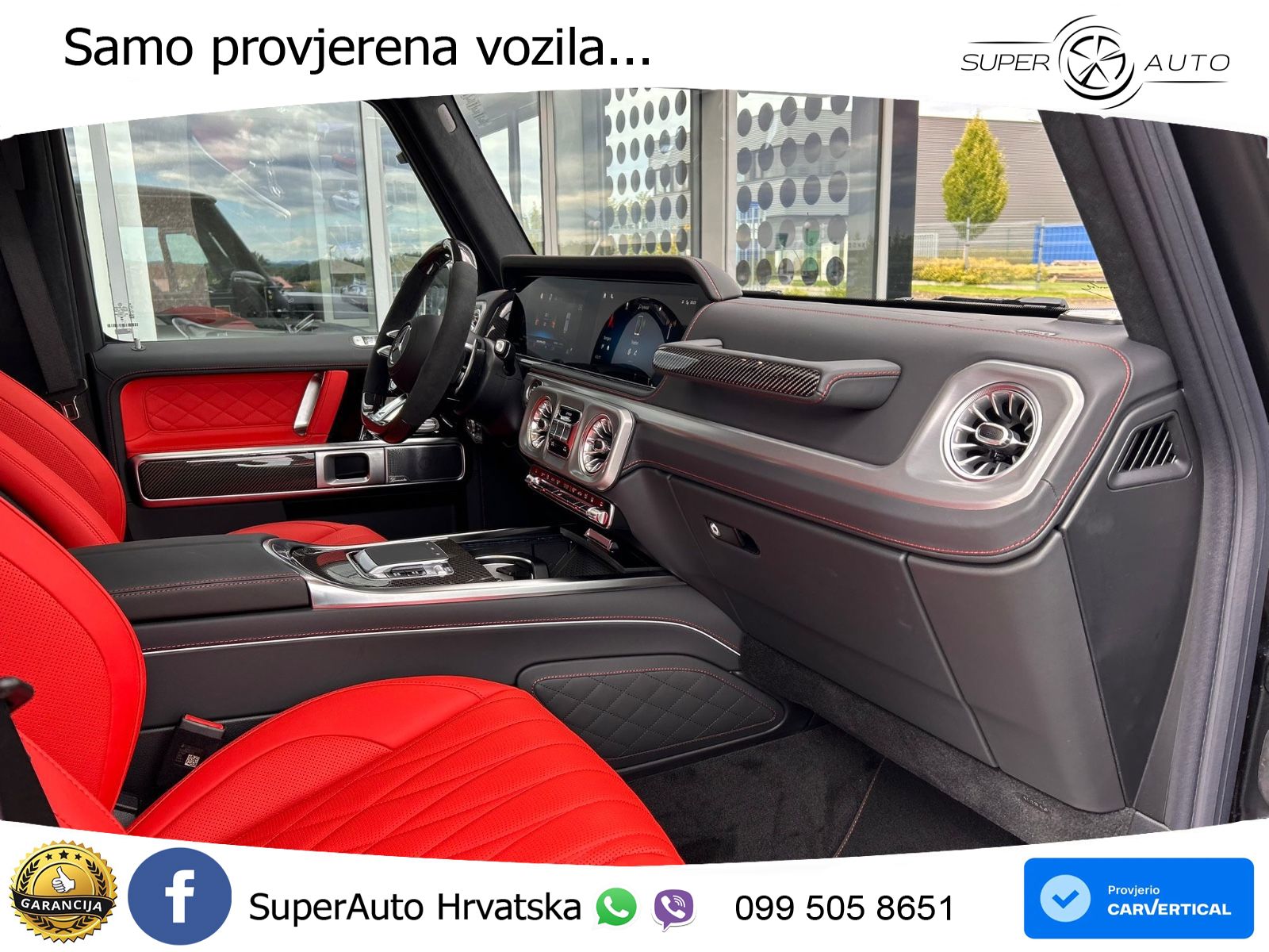 Mercedes AMG G 63 Long V8 (585 KS) 4MATIC 9G-TRONIC AMG SPEEDSHIFT TCT Superior LED+GR SJED+ACC