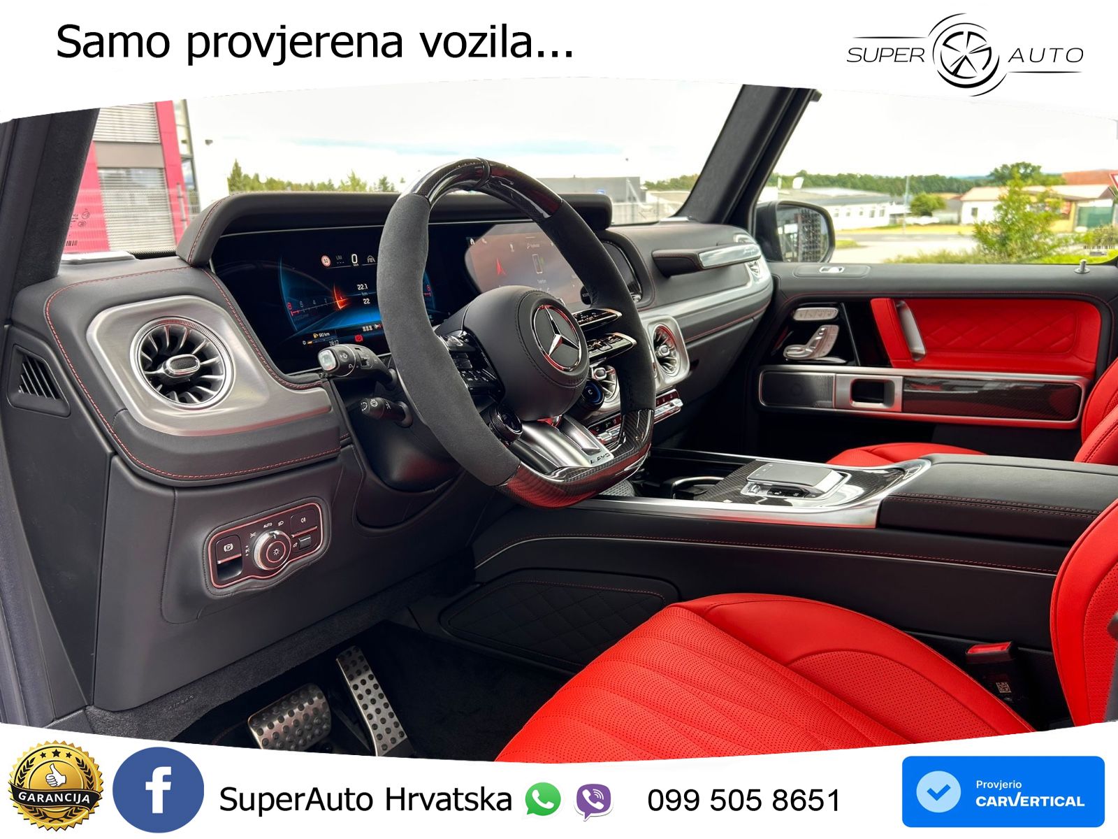Mercedes AMG G 63 Long V8 (585 KS) 4MATIC 9G-TRONIC AMG SPEEDSHIFT TCT Superior LED+GR SJED+ACC