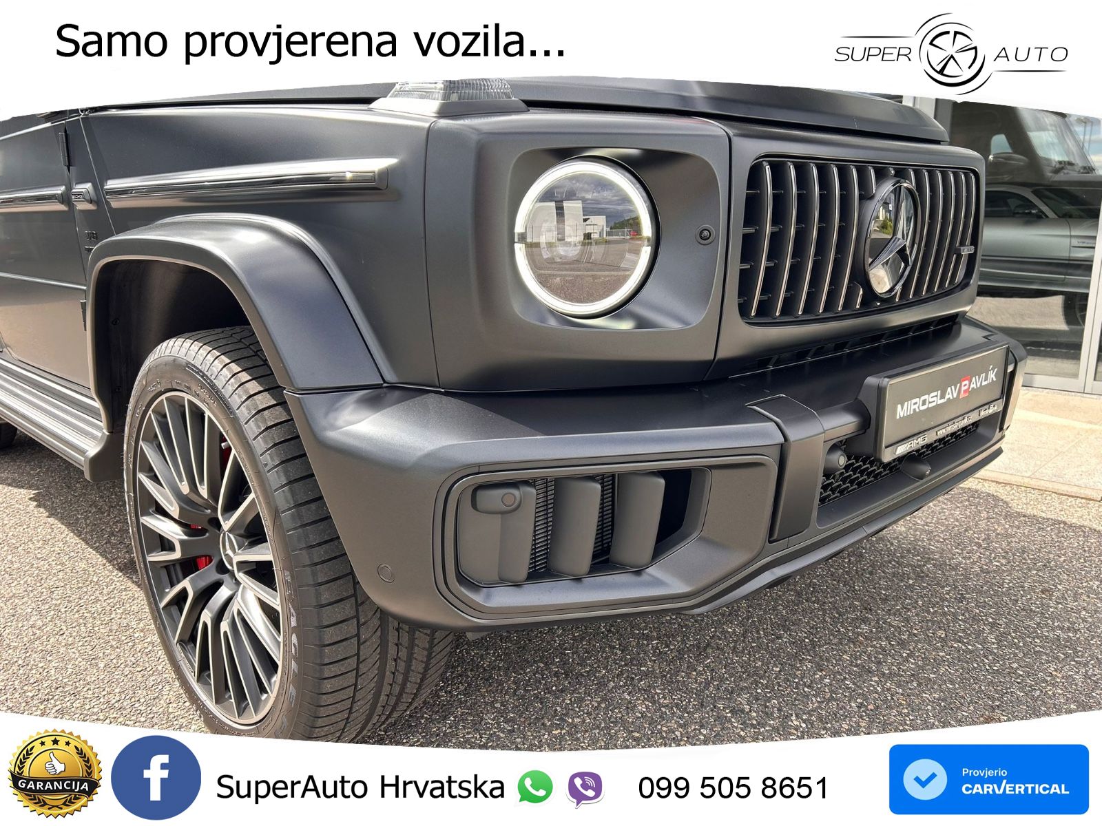 Mercedes AMG G 63 Long V8 (585 KS) 4MATIC 9G-TRONIC AMG SPEEDSHIFT TCT Superior LED+GR SJED+ACC