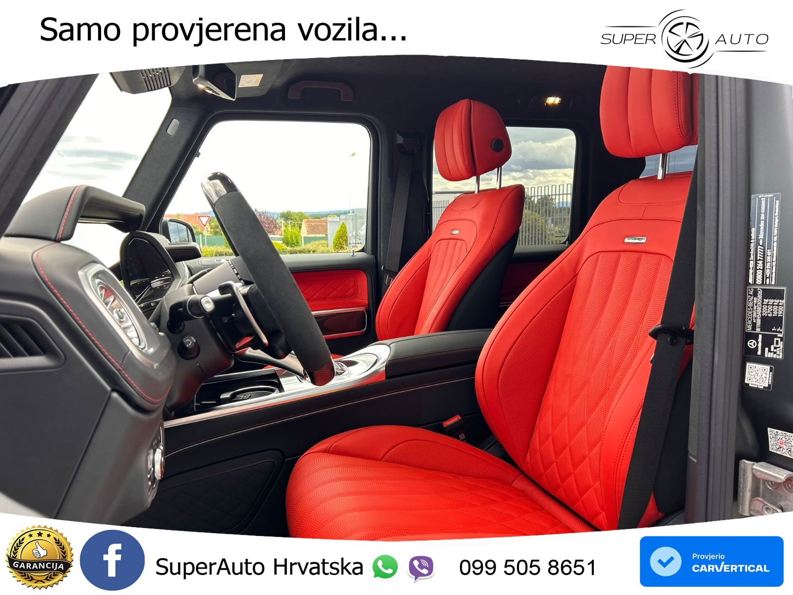 Mercedes AMG G 63 Long V8 (585 KS) 4MATIC 9G-TRONIC AMG SPEEDSHIFT TCT Superior LED+GR SJED+ACC