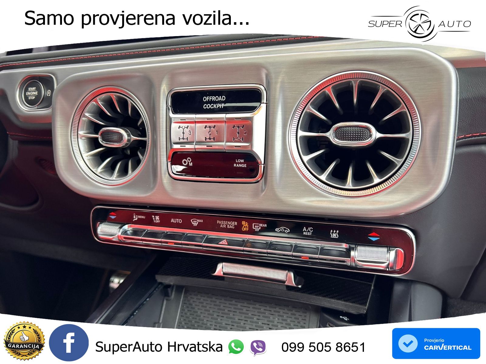 Mercedes AMG G 63 Long V8 (585 KS) 4MATIC 9G-TRONIC AMG SPEEDSHIFT TCT Superior LED+GR SJED+ACC