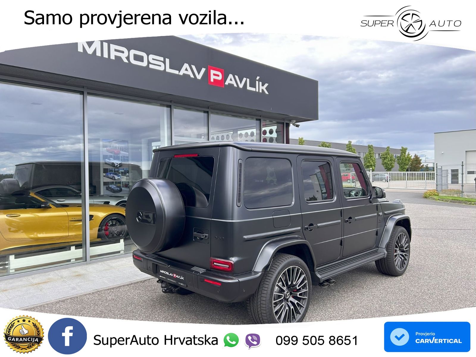 Mercedes AMG G 63 Long V8 (585 KS) 4MATIC 9G-TRONIC AMG SPEEDSHIFT TCT Superior LED+GR SJED+ACC