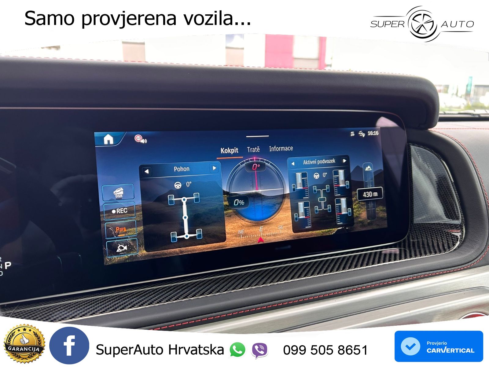 Mercedes AMG G 63 Long V8 (585 KS) 4MATIC 9G-TRONIC AMG SPEEDSHIFT TCT Superior LED+GR SJED+ACC