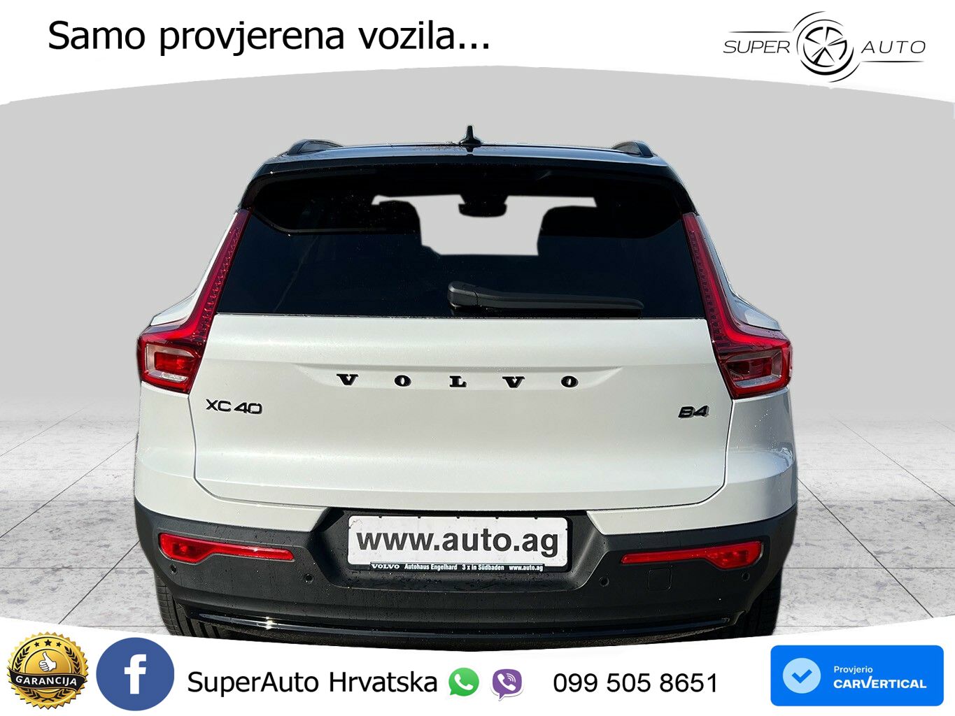Volvo XC40 2.0 B4 197 KS Automatic LED+GR SJED+ACC
