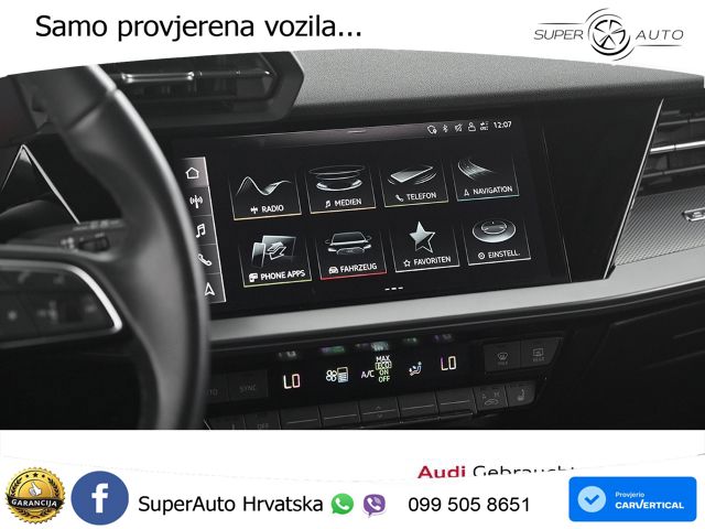 Audi A3 40 TDI (200 KS) quattro S tronic S line LED+GR SJED+ACC