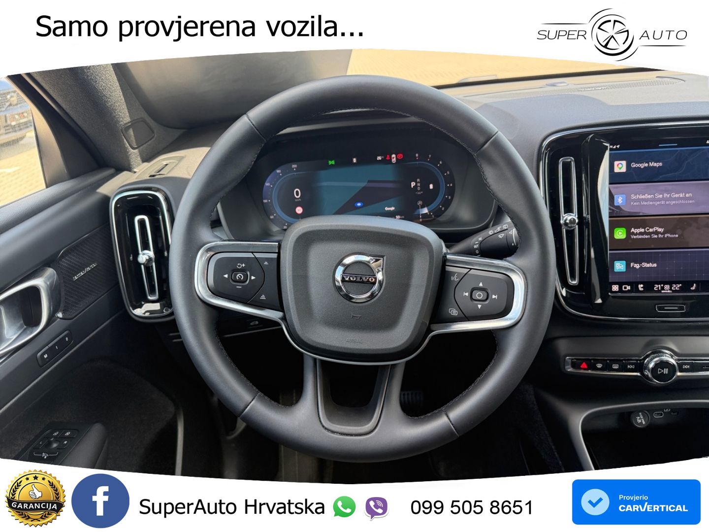 Volvo XC40 2.0 B3 163 KS Automatic ACC+GR SJED+360+PANO