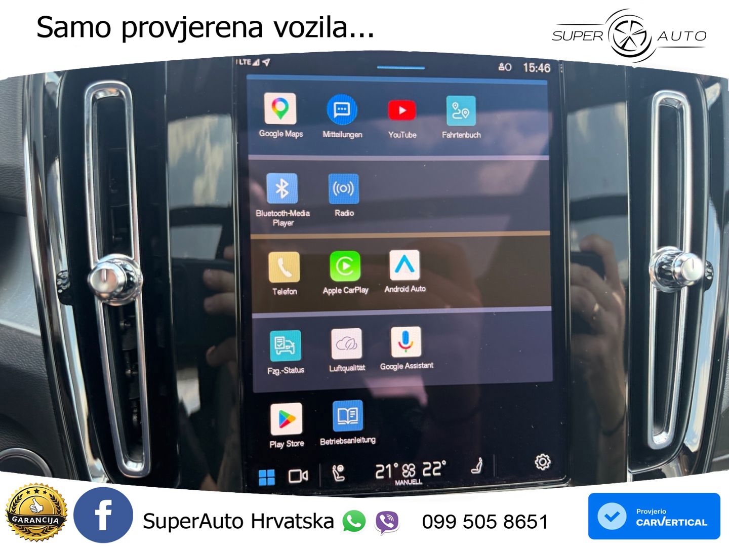 Volvo XC40 2.0 B3 163 KS Automatic ACC+GR SJED+360+PANO