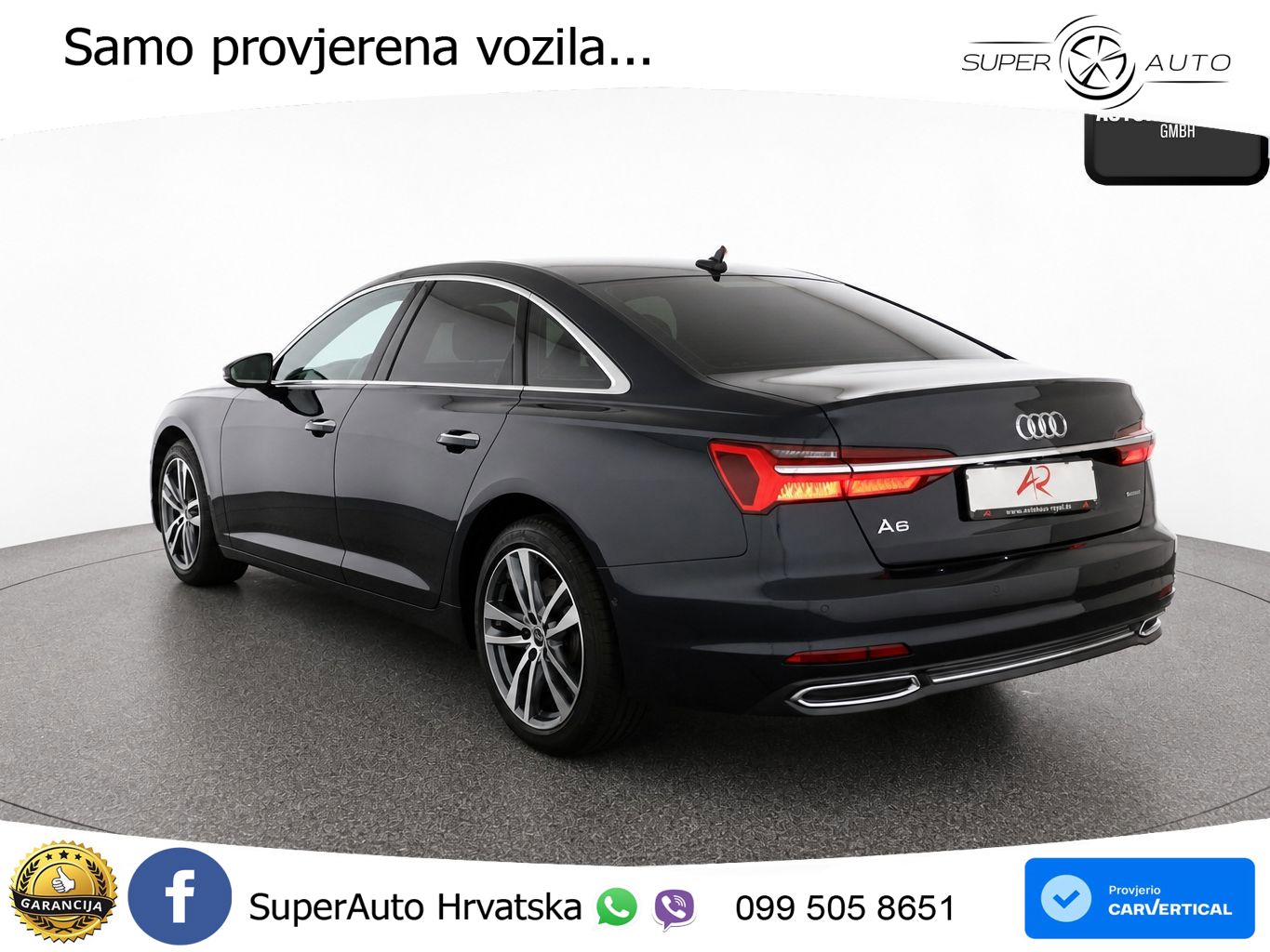 Audi A6 45 TDI V6 (245 KS) quattro ultra S tronic S line LED+GR SJED+ACC