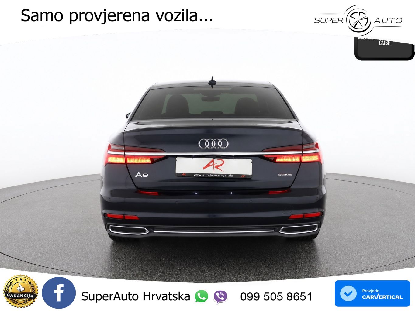 Audi A6 45 TDI V6 (245 KS) quattro ultra S tronic S line LED+GR SJED+ACC