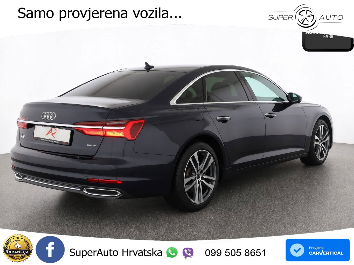 Audi A6 45 TDI V6 (245 KS) quattro ultra S tronic S line LED+GR SJED+ACC