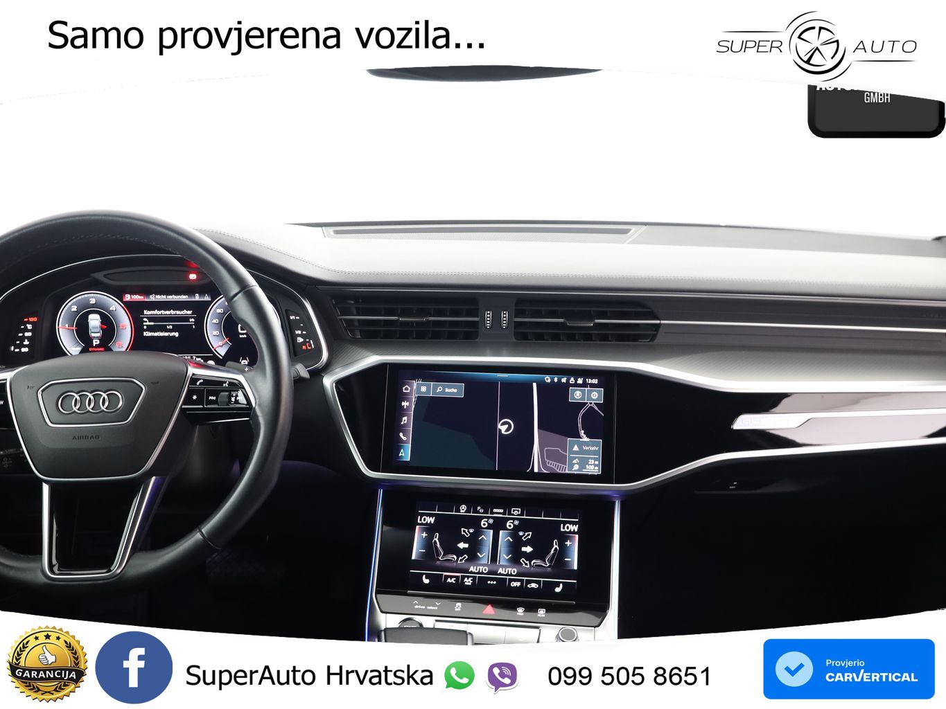 Audi A6 45 TDI V6 (245 KS) quattro ultra S tronic S line LED+GR SJED+ACC