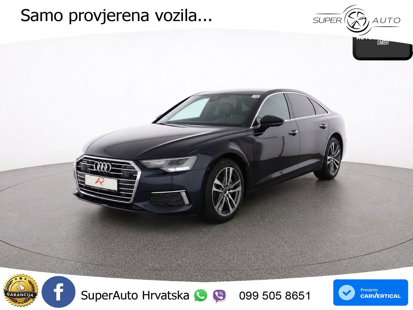 Audi A6 45 TDI V6 (245 KS) quattro ultra S tronic S line LED+GR SJED+ACC