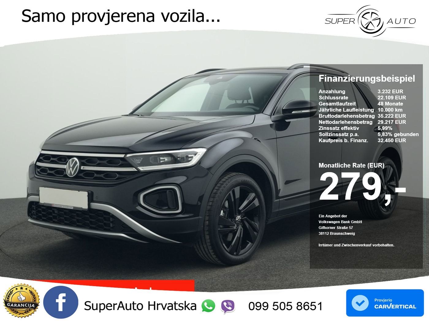 Volkswagen T-Roc I 2.0 TDI (150 KS) DSG LED+GR SJED+ACC