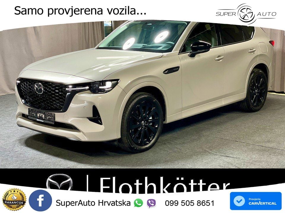 Mazda CX-60 3.3 e-Skyactiv D (254 KS) AWD Automatic MATRIX+GR SJED+KAM