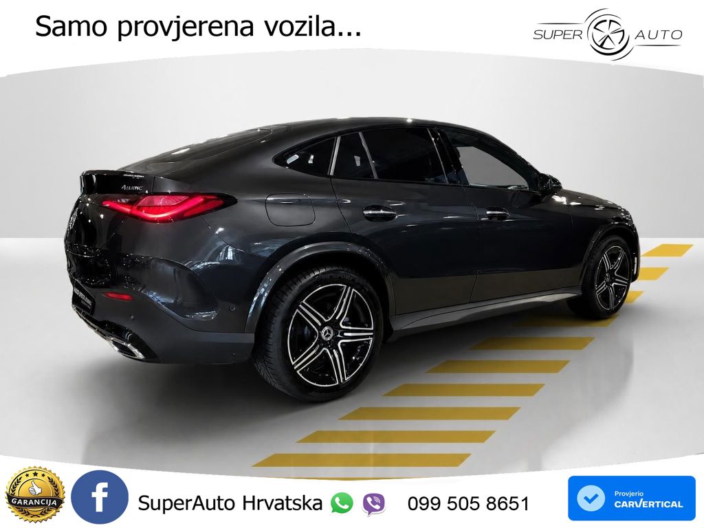 Mercedes GLC Coupe 220d (197 KS) 4MATIC 9G-TRONIC AMG ACC+GR SJED+360+PANO