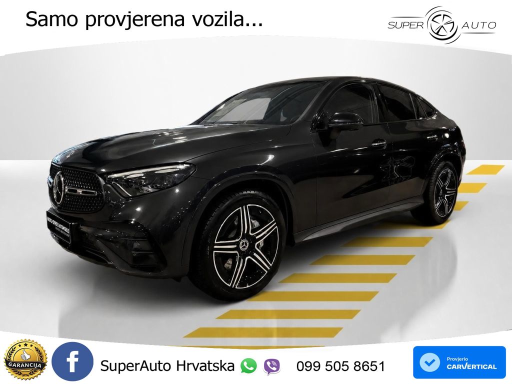 Mercedes GLC Coupe 220d (197 KS) 4MATIC 9G-TRONIC AMG ACC+GR SJED+360+PANO