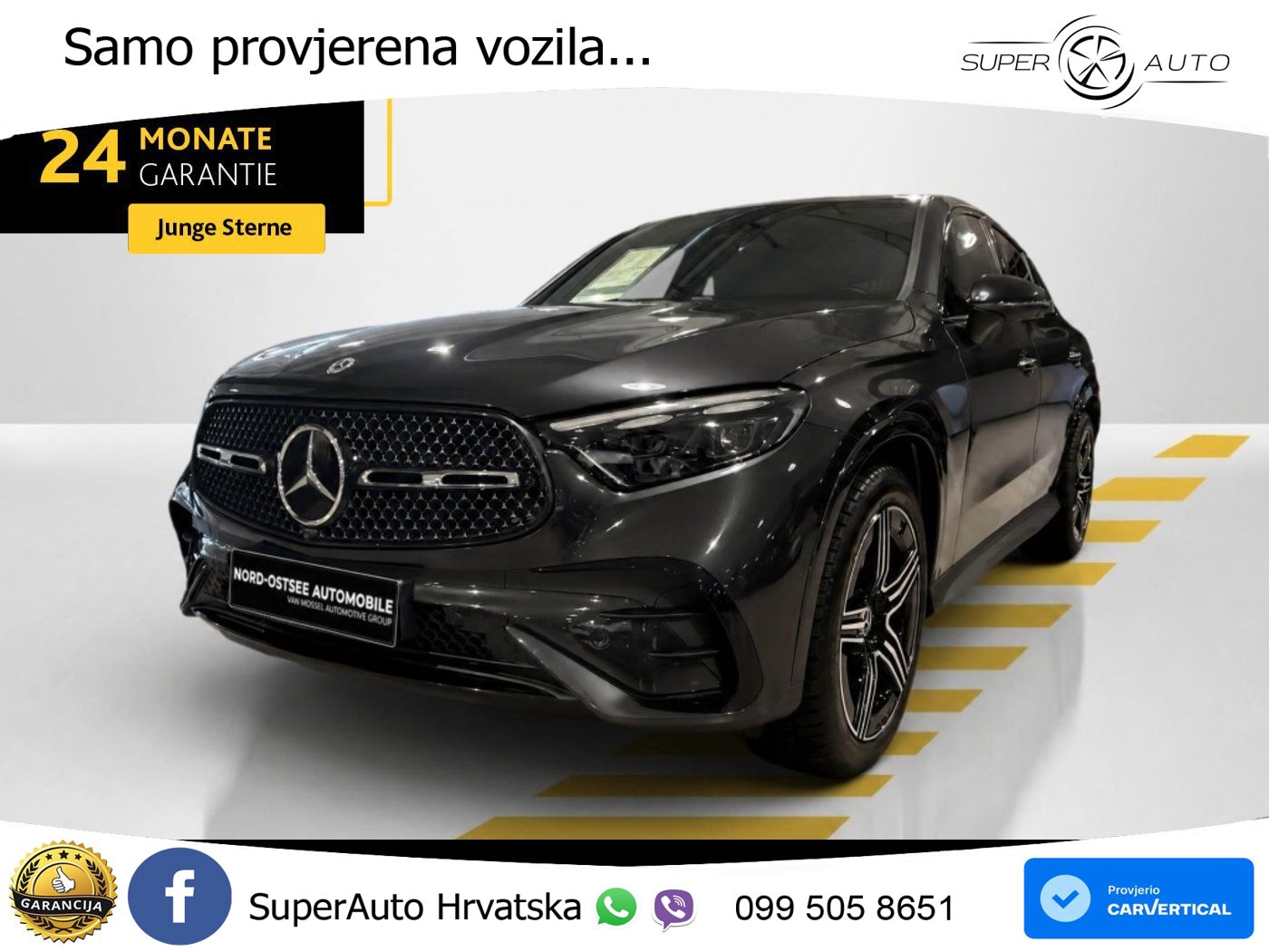Mercedes GLC Coupe 220d (197 KS) 4MATIC 9G-TRONIC AMG ACC+GR SJED+360+PANO