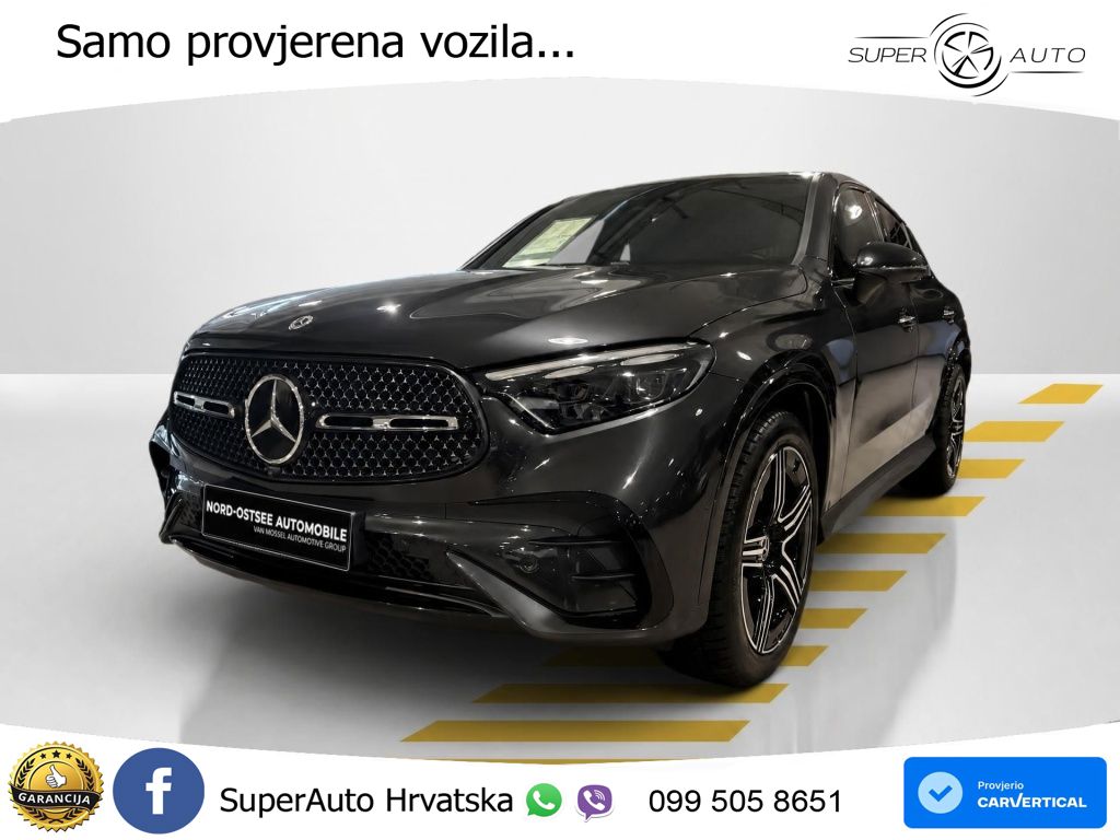 Mercedes GLC Coupe 220d (197 KS) 4MATIC 9G-TRONIC AMG ACC+GR SJED+360+PANO