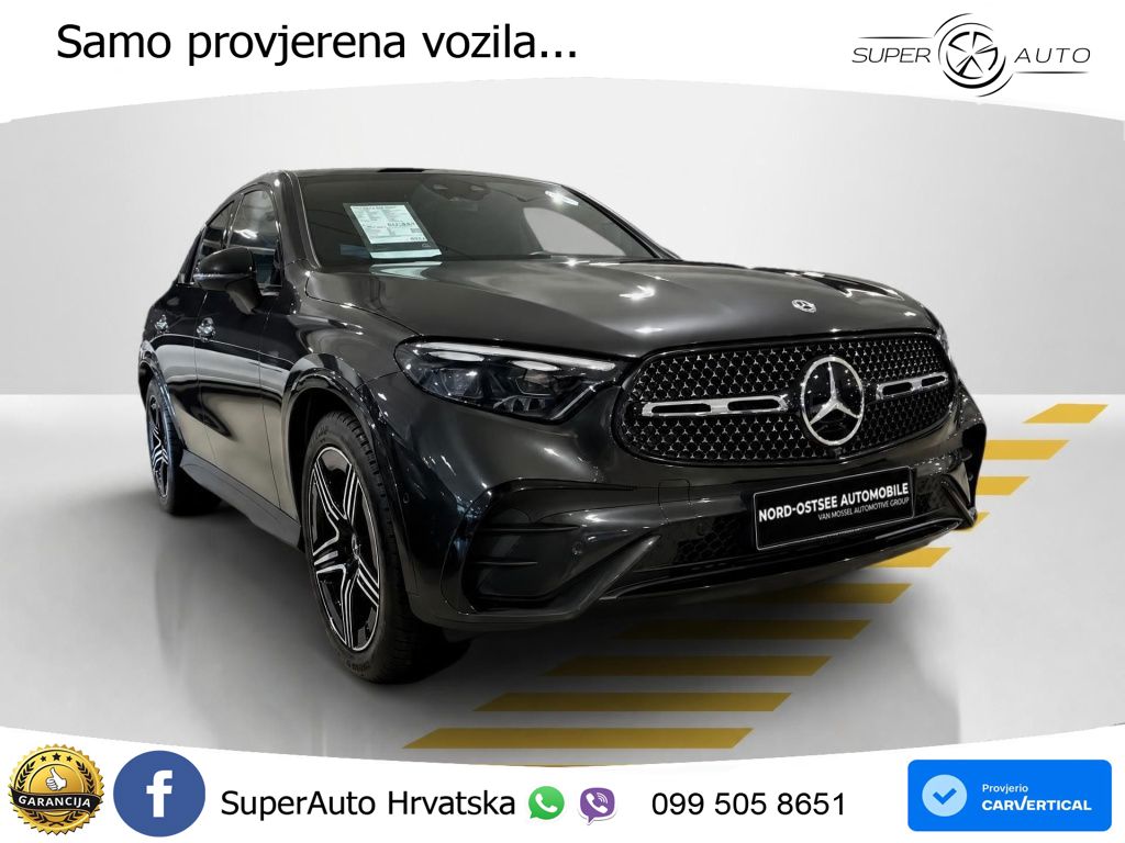 Mercedes GLC Coupe 220d (197 KS) 4MATIC 9G-TRONIC AMG ACC+GR SJED+360+PANO