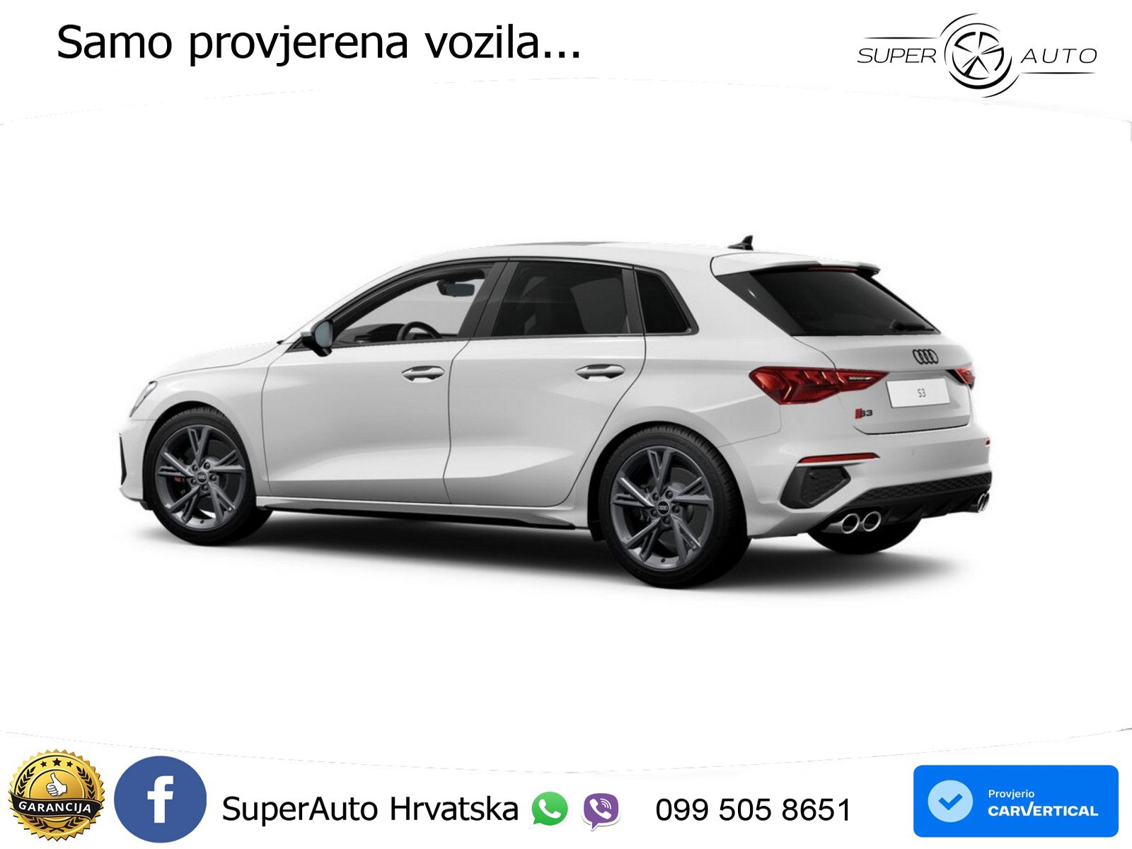 Audi S3 2.0 TFSI (310 KS) quattro S tronic