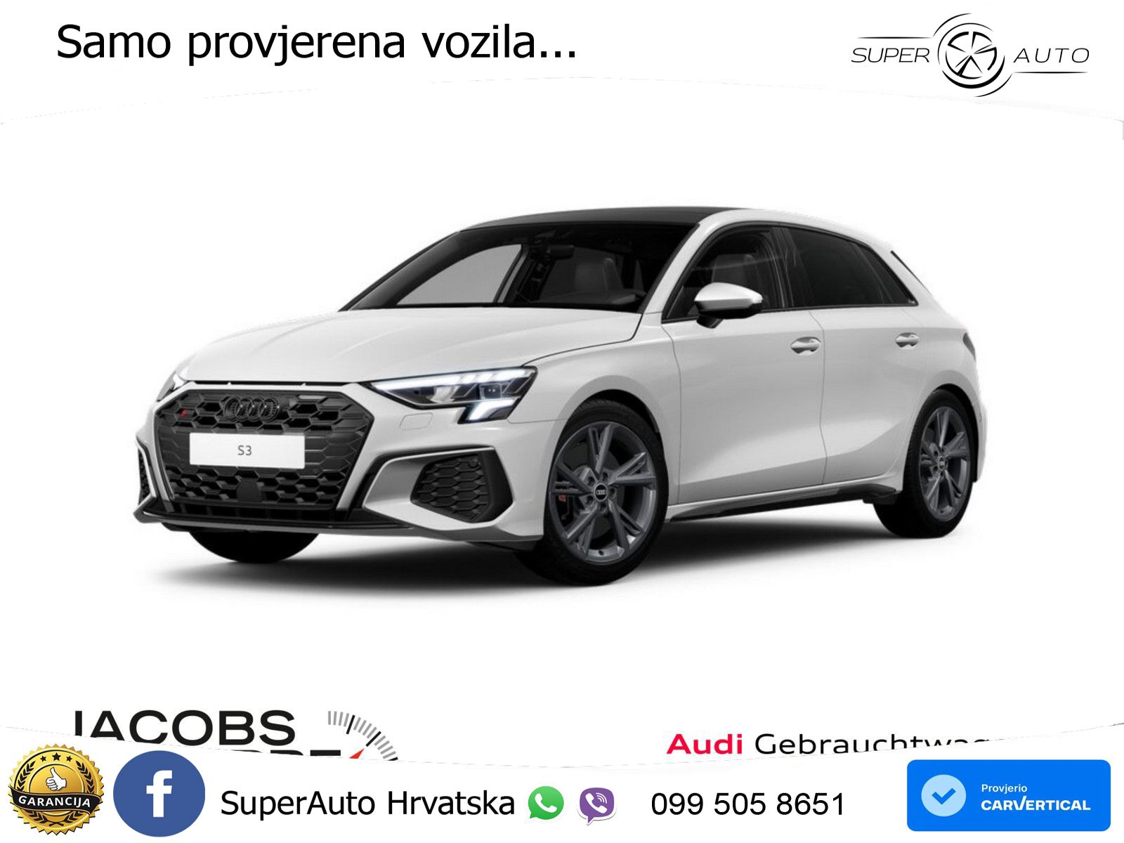 Audi S3 2.0 TFSI (310 KS) quattro S tronic