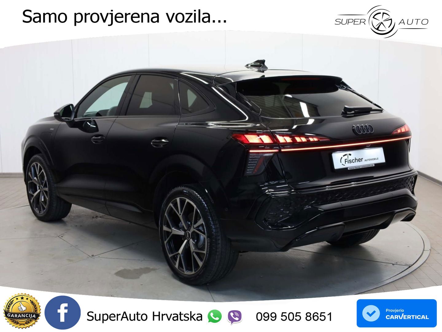 Audi Q3 Sportback 1.5 TFSIe (272 KS) S tronic S line MATRIX+GR SJED+KAM