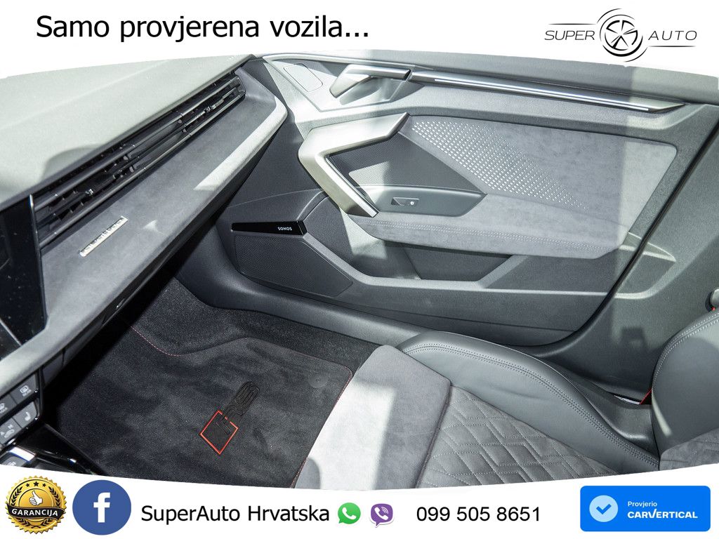 Audi RS3 Sedan 2.5 TFSI (400 KS) quattro S tronic MATRIX+GR SJED+KAM