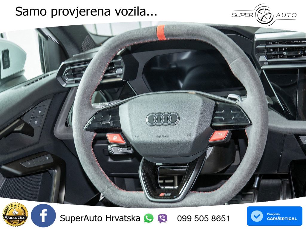 Audi RS3 Sedan 2.5 TFSI (400 KS) quattro S tronic MATRIX+GR SJED+KAM