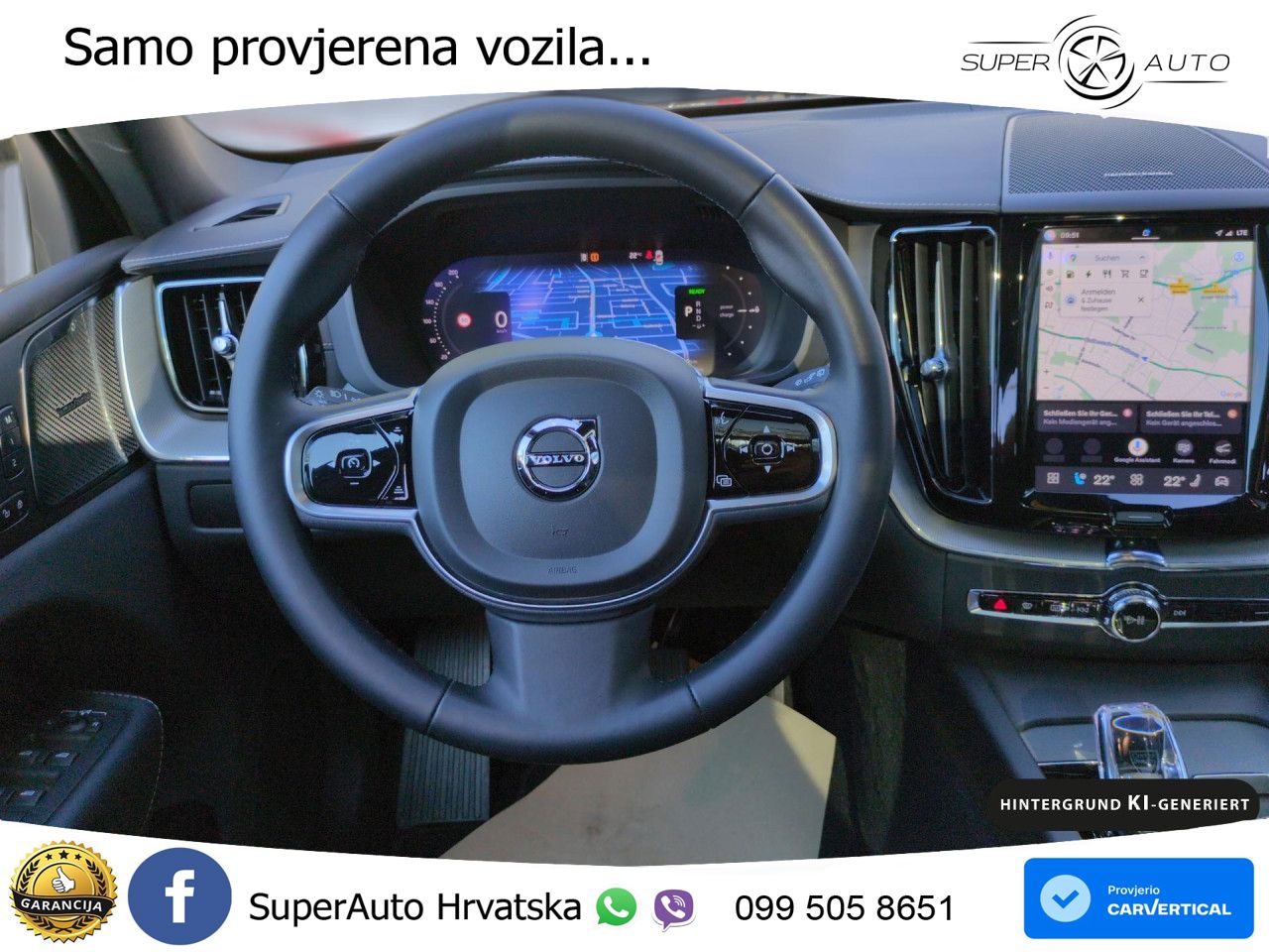 Volvo XC60 T8 AWD Geartronic ZRAČNI+ACC+GR SJED+KAM+PANO