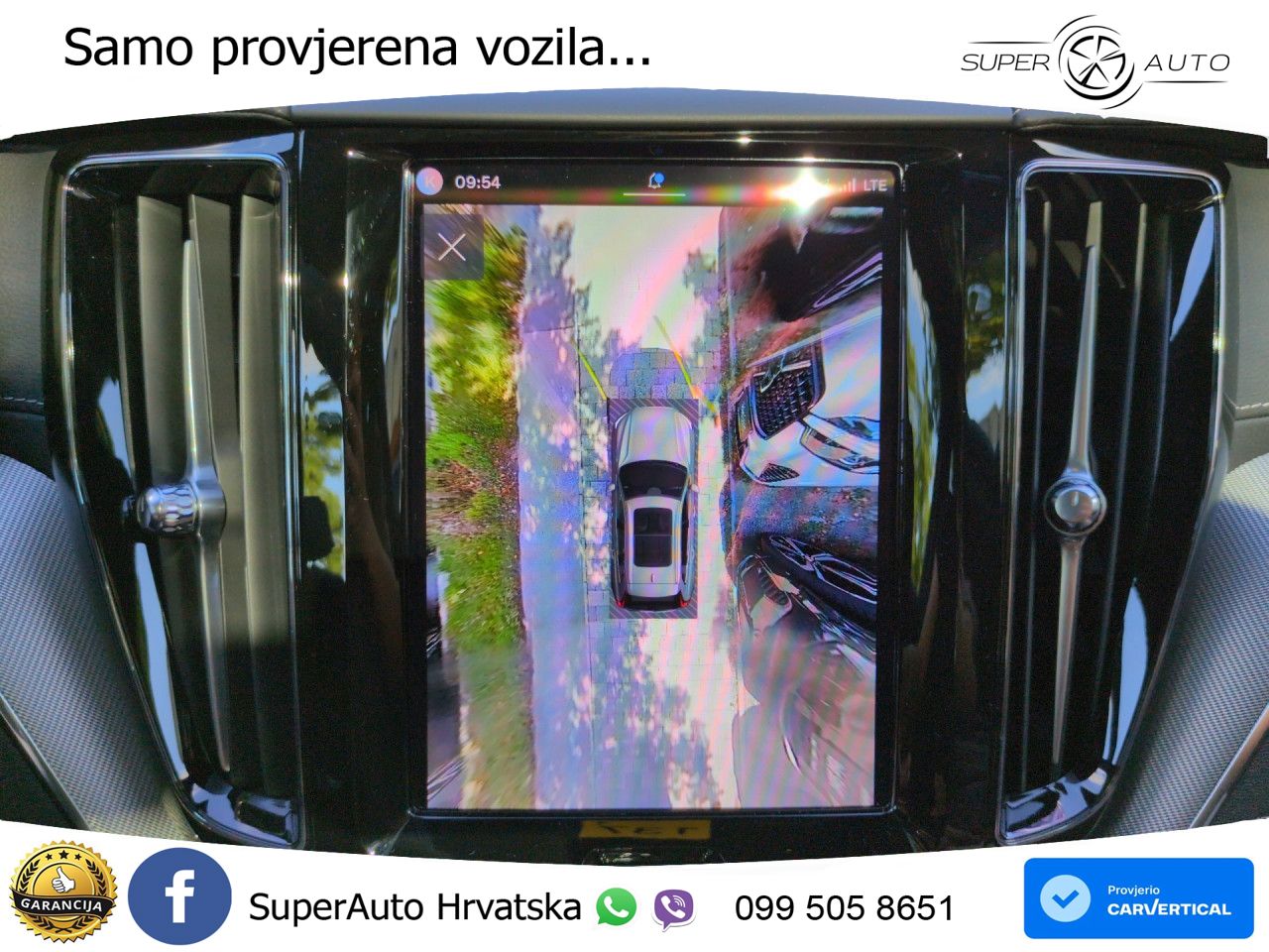 Volvo XC60 T8 AWD Geartronic ZRAČNI+ACC+GR SJED+KAM+PANO