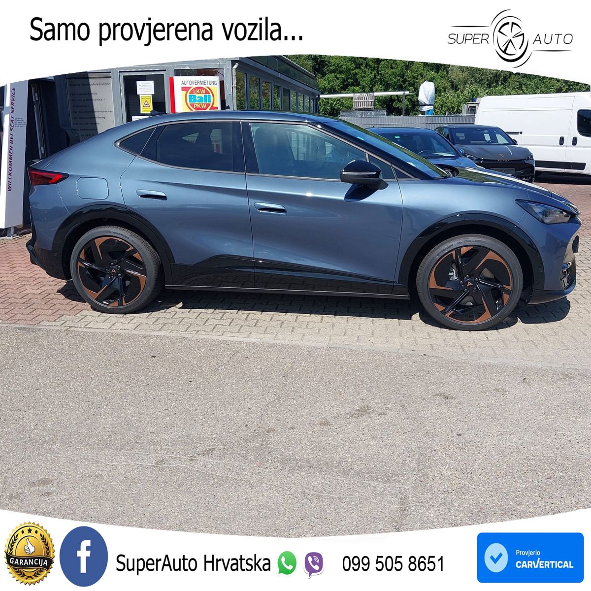 Cupra Tavascan 82 kWh (286 KS) LED+GR SJED+ACC