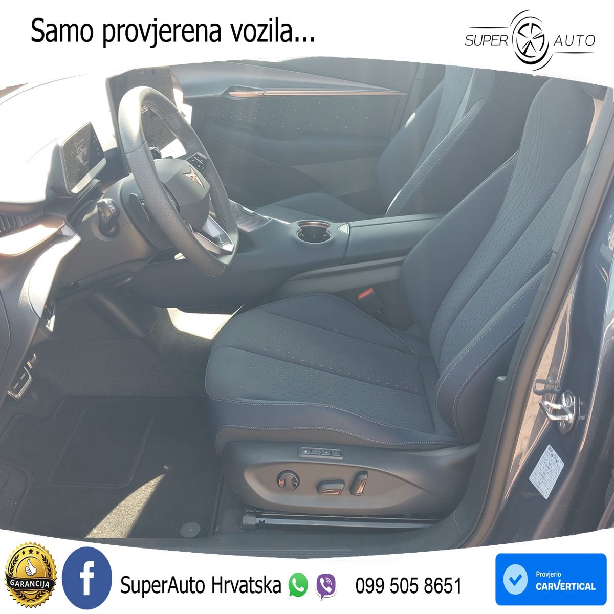 Cupra Tavascan 82 kWh (286 KS) LED+GR SJED+ACC
