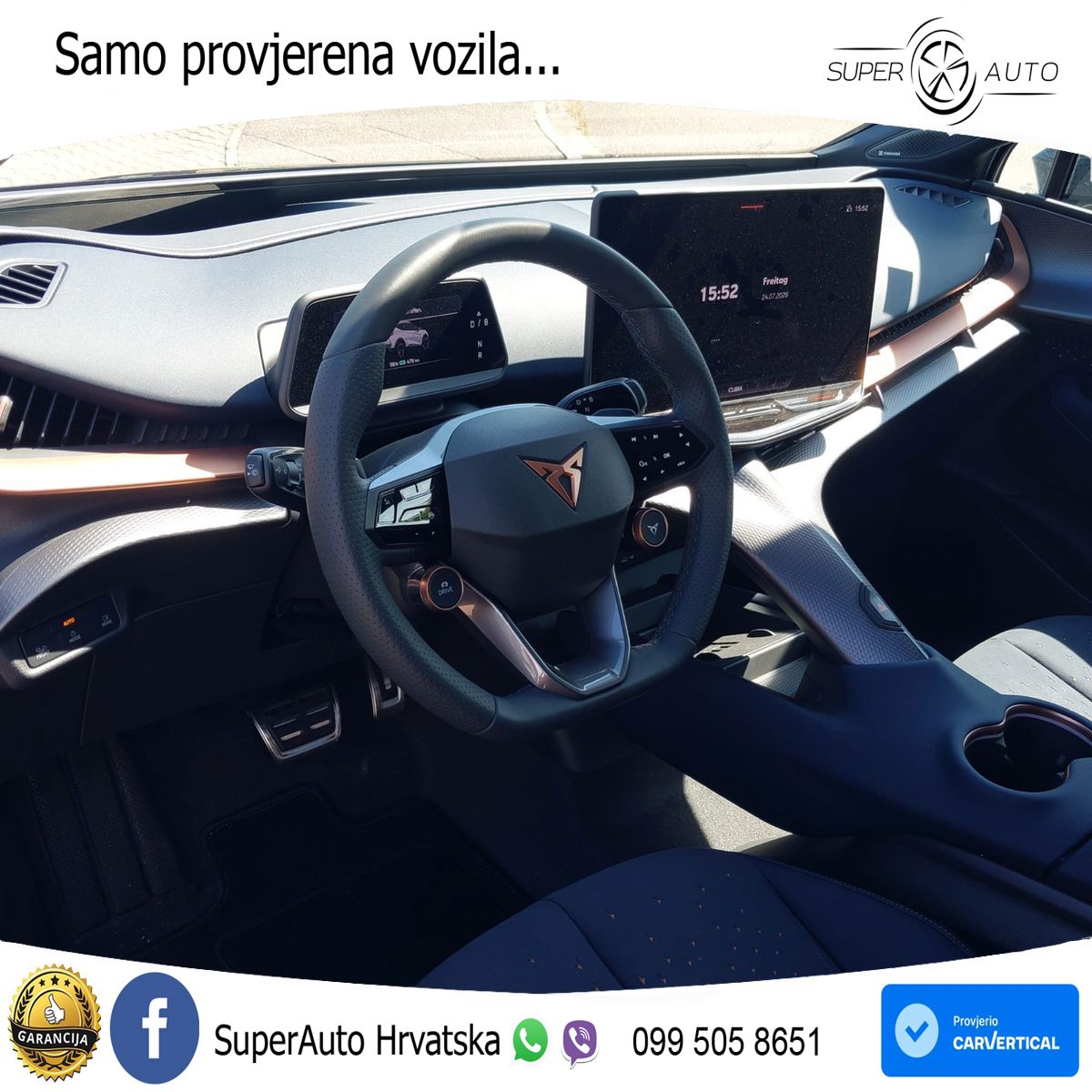 Cupra Tavascan 82 kWh (286 KS) LED+GR SJED+ACC