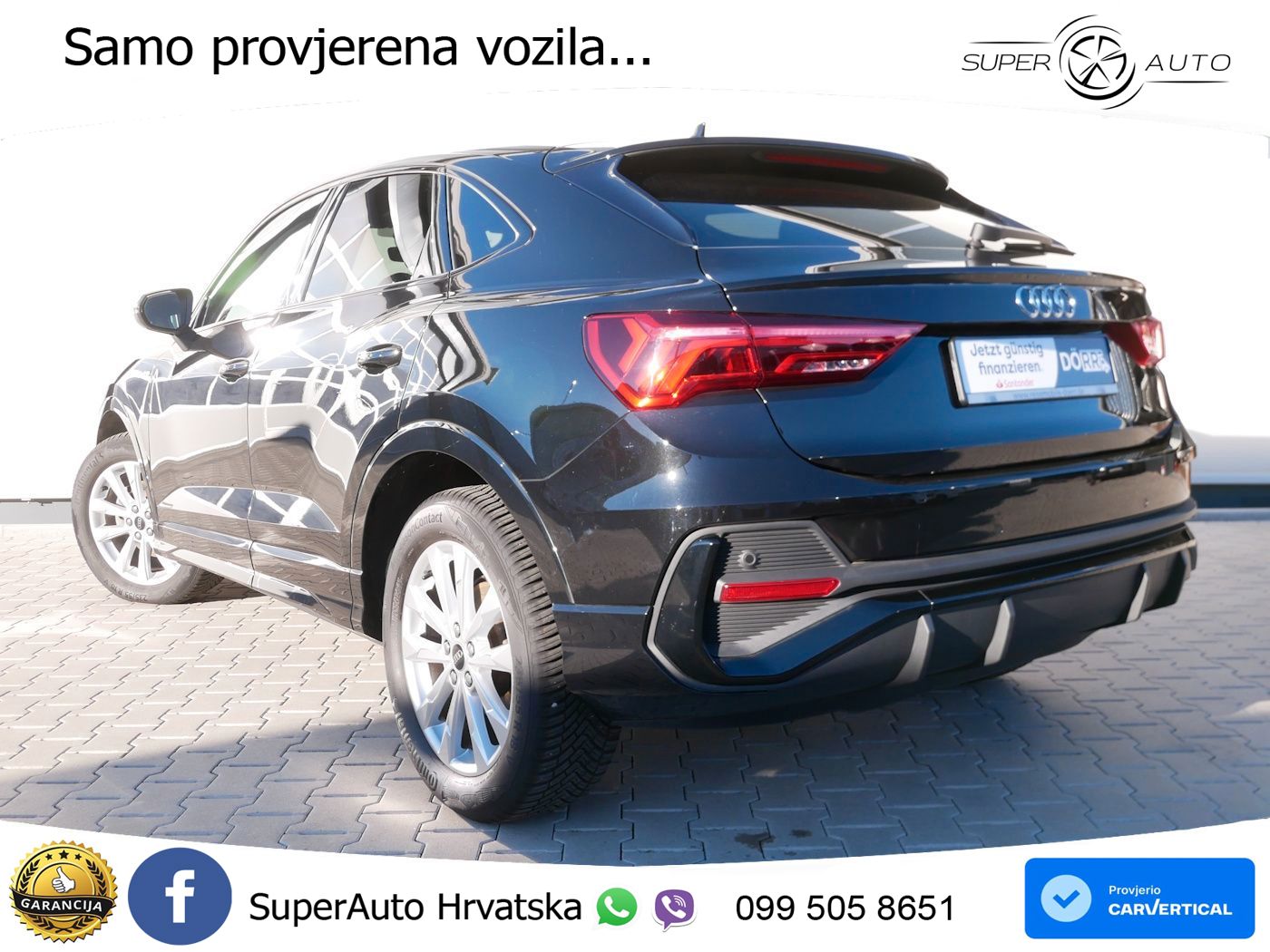 Audi Q3 II Sportback 35 TFSI (150 KS) S tronic S line LED+GR SJED+ACC