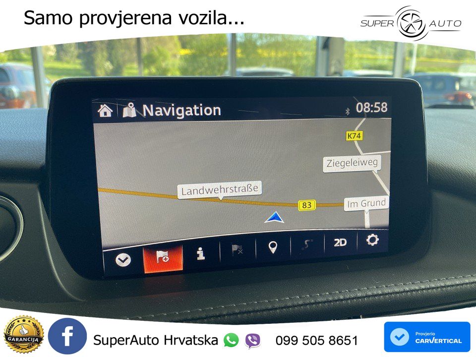 Mazda 6 Sport Combi 2.5 SKYACTIV-G (194 KS) SKYACTIV-Drive LED+GR SJED+ACC