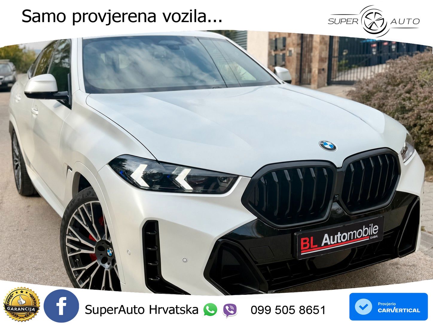 BMW X6 40i (381 KS) xDrive Steptronic M Sport LED+GR SJED+ACC