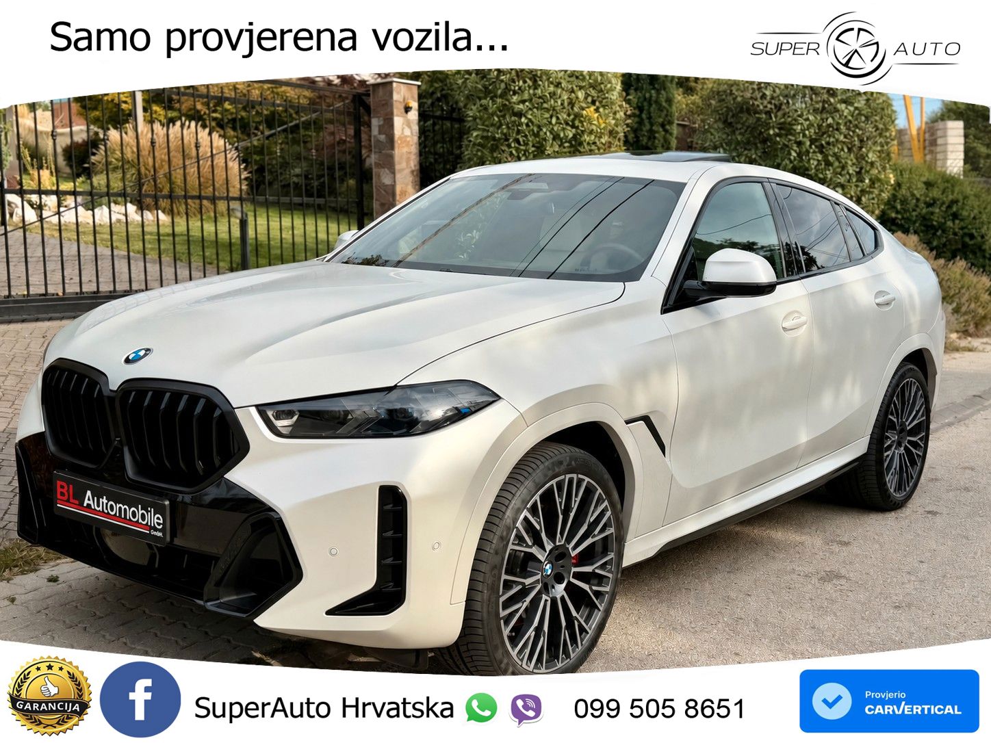 BMW X6 40i (381 KS) xDrive Steptronic M Sport LED+GR SJED+ACC