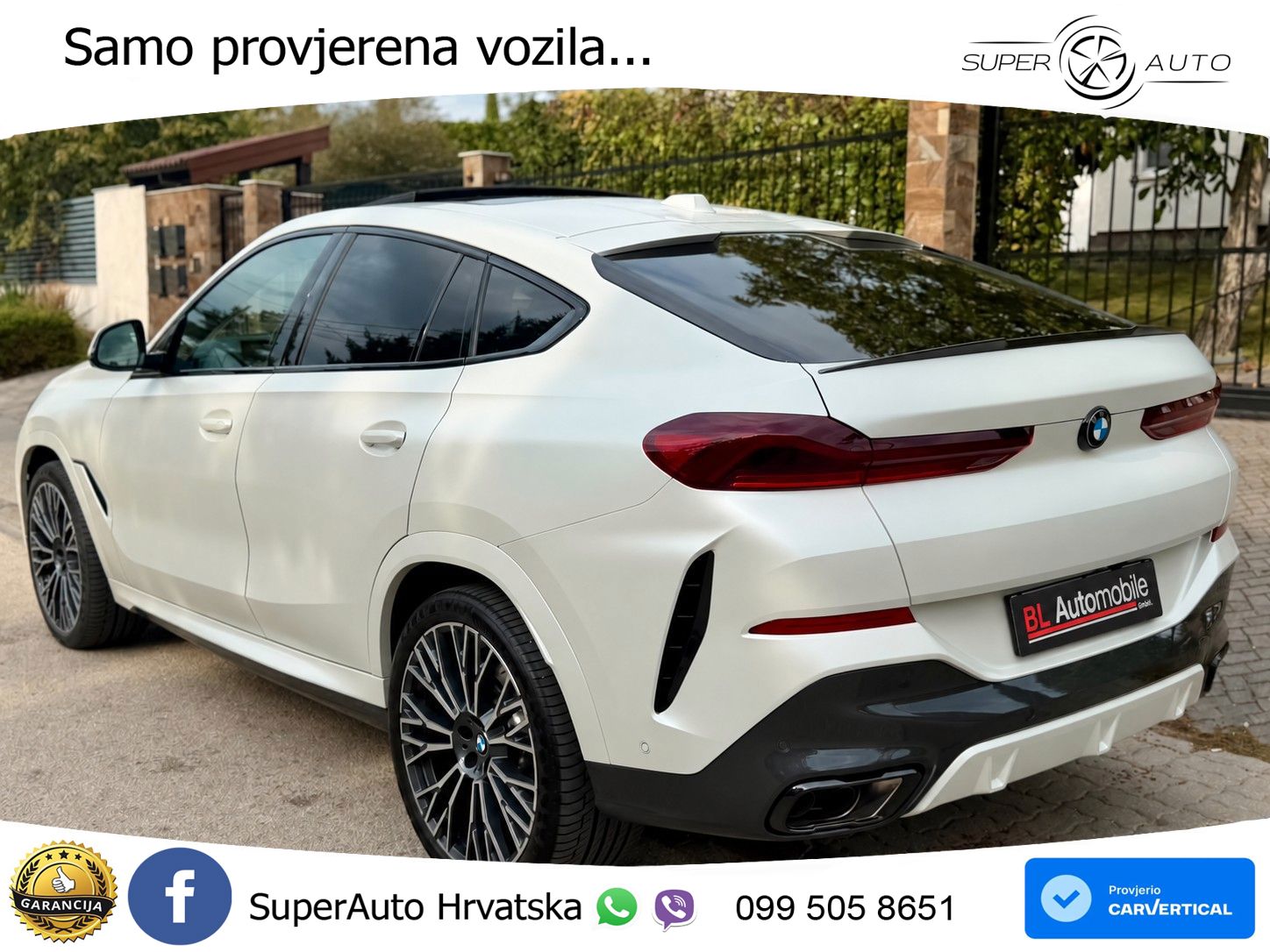 BMW X6 40i (381 KS) xDrive Steptronic M Sport LED+GR SJED+ACC