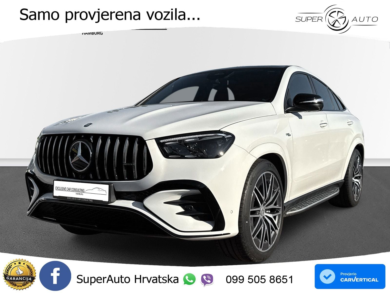 Mercedes AMG GLE Coupe 53 (435 KS) EQ Boost 4MATIC+ AMG SPEEDSHIFT TCT 9G ACC+HEAD+4xGR SJED+360+PANO