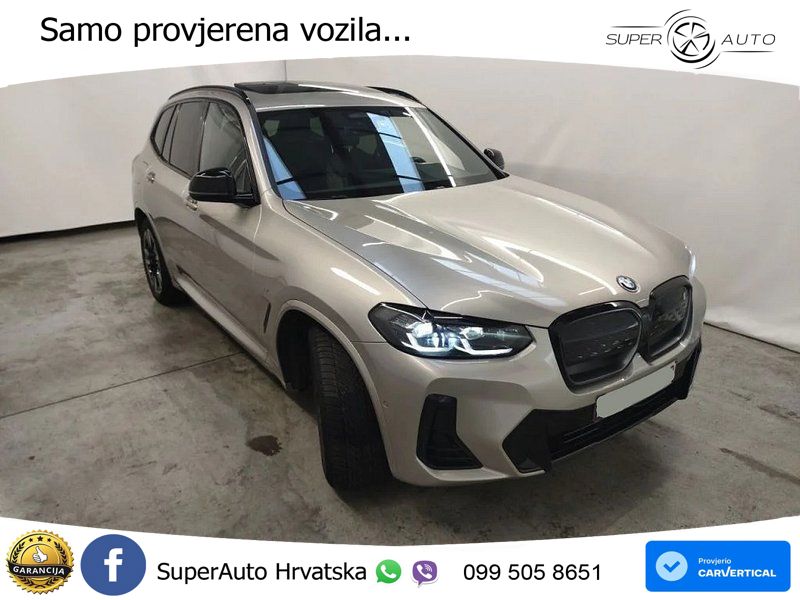 BMW iX3 80 kWh (286 KS) M Sport LED+ACC