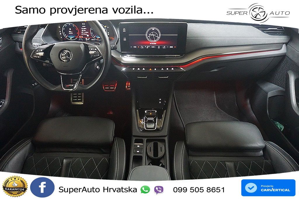Škoda Octavia Combi RS 2.0 TDI (200 KS) DSG LED+GR SJED+ACC