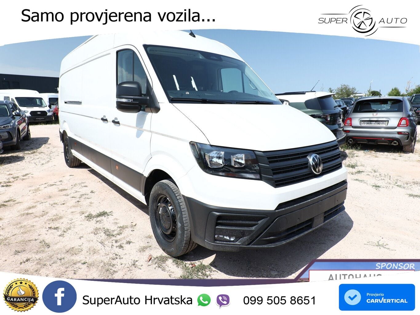 Volkswagen Crafter 35 L4H3 3S Temp Kam AppCo UVP-49%* 140 KS