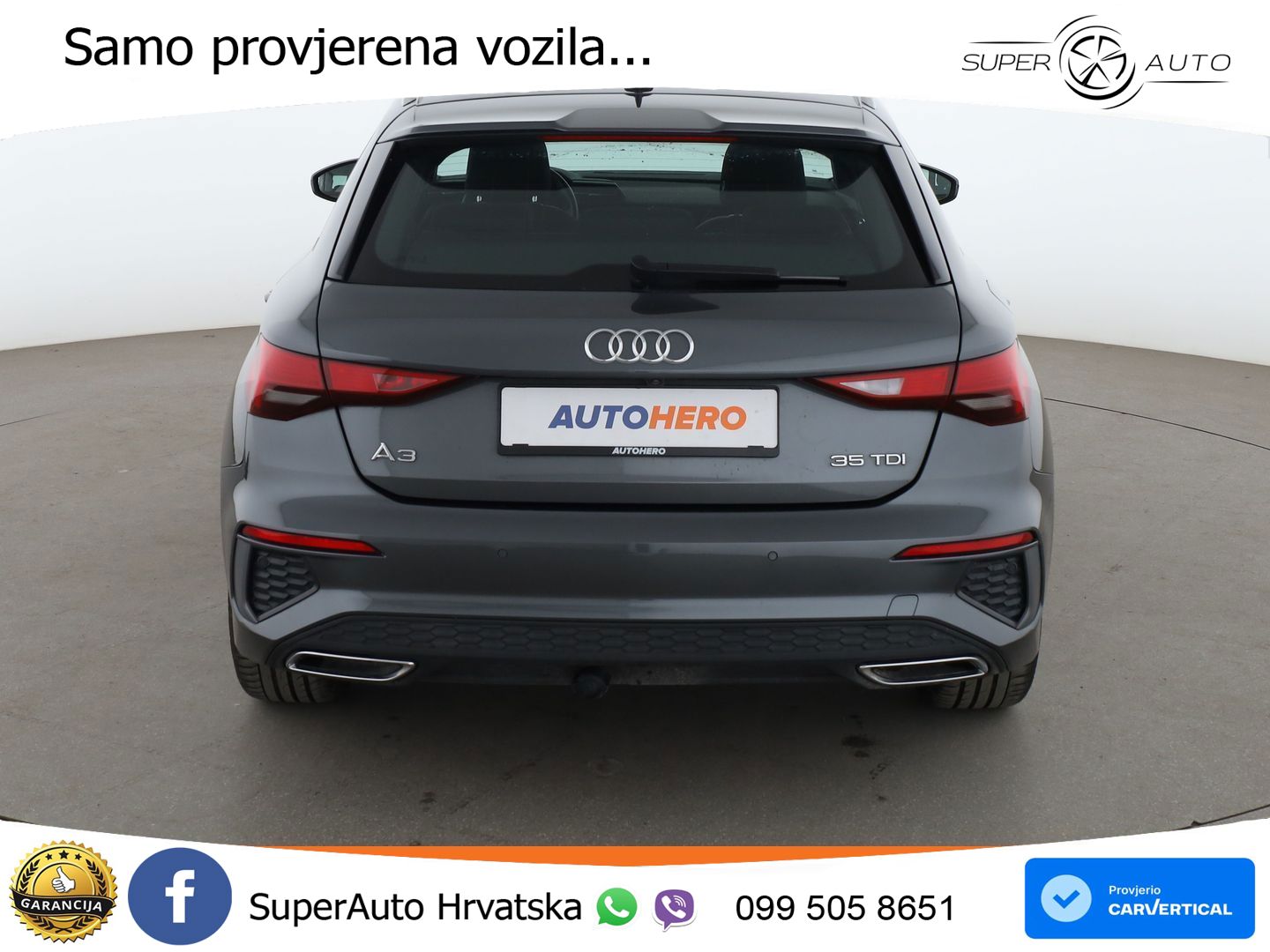 Audi A3 35 TDI (150 KS) S tronic S line LED+GR SJED+ACC