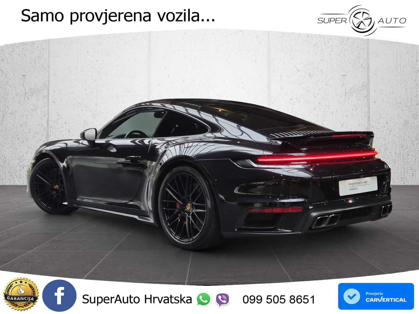 Porsche 911 Turbo 3.8 (580 KS) PDK LED+GR SJED+ACC