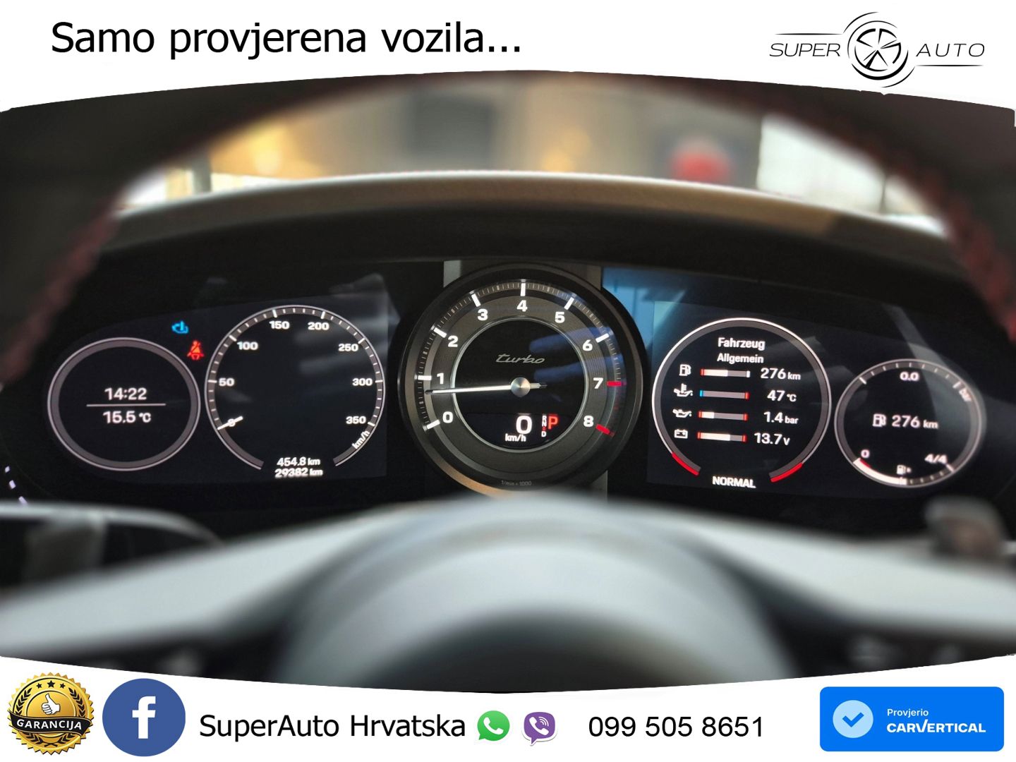 Porsche 911 Turbo 3.8 (580 KS) PDK LED+GR SJED+ACC