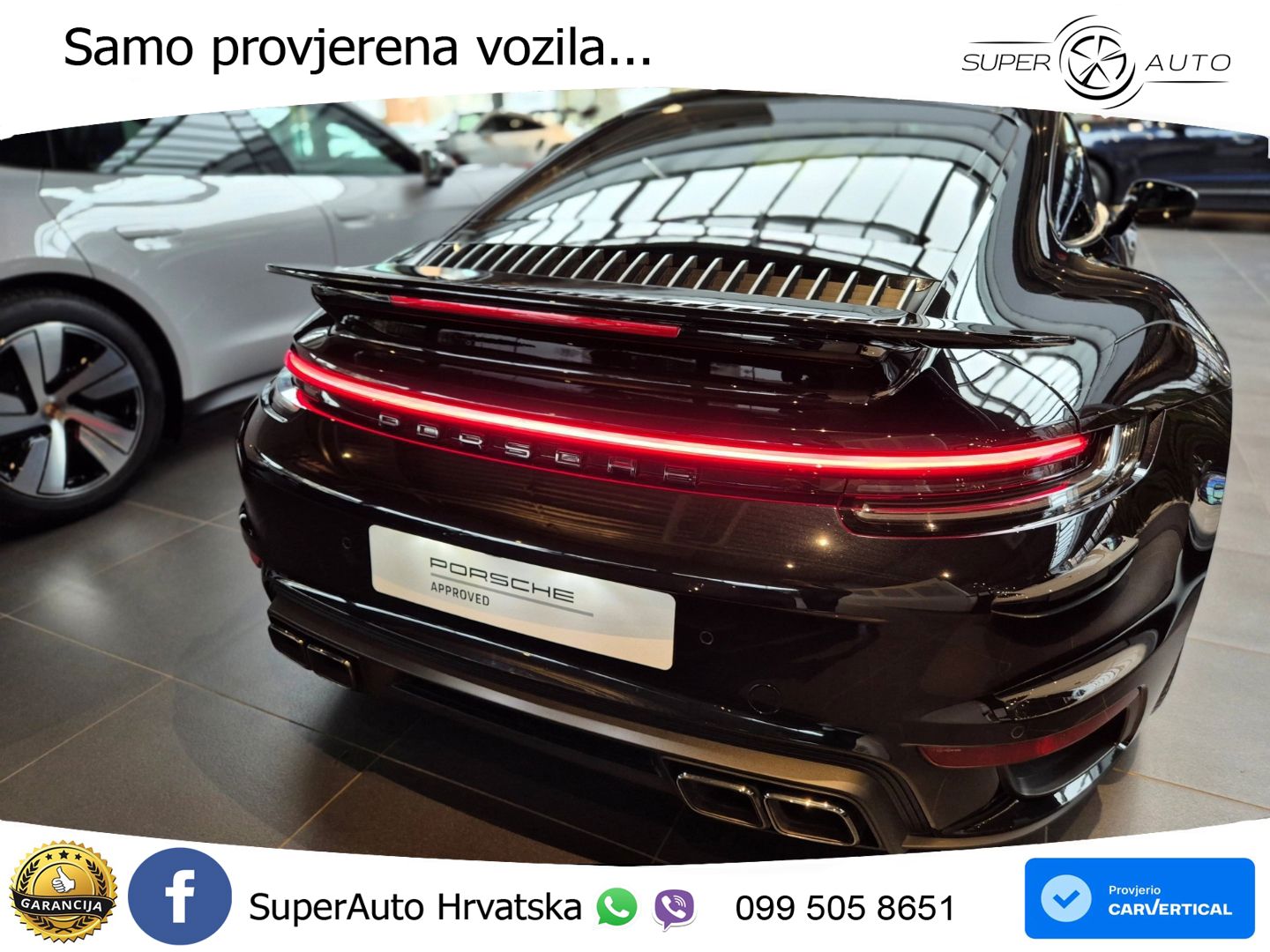 Porsche 911 Turbo 3.8 (580 KS) PDK LED+GR SJED+ACC