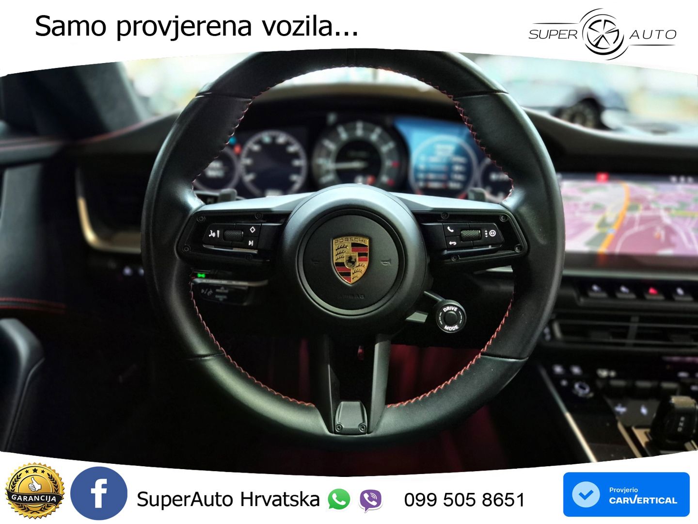 Porsche 911 Turbo 3.8 (580 KS) PDK LED+GR SJED+ACC