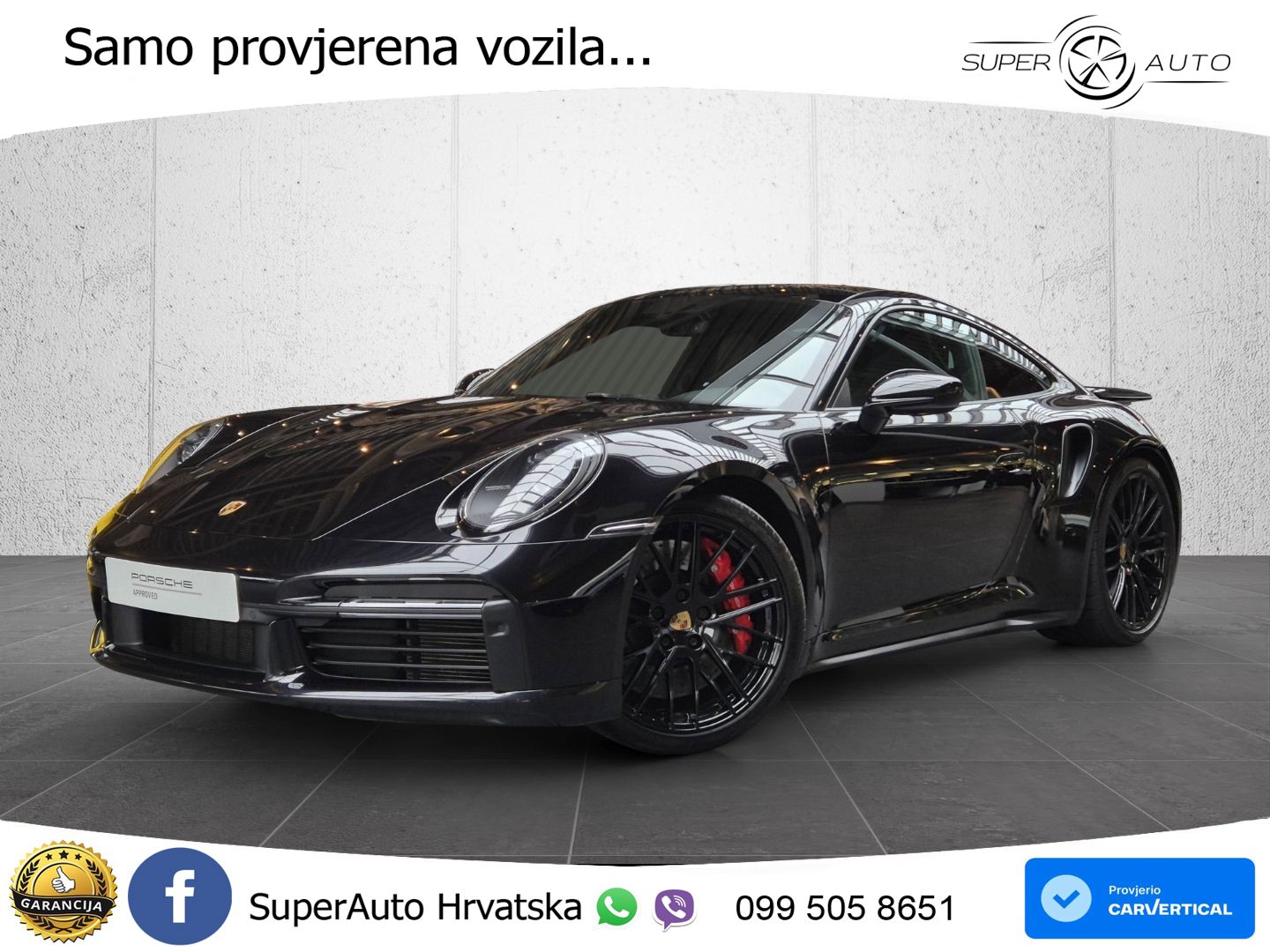 Porsche 911 Turbo 3.8 (580 KS) PDK LED+GR SJED+ACC